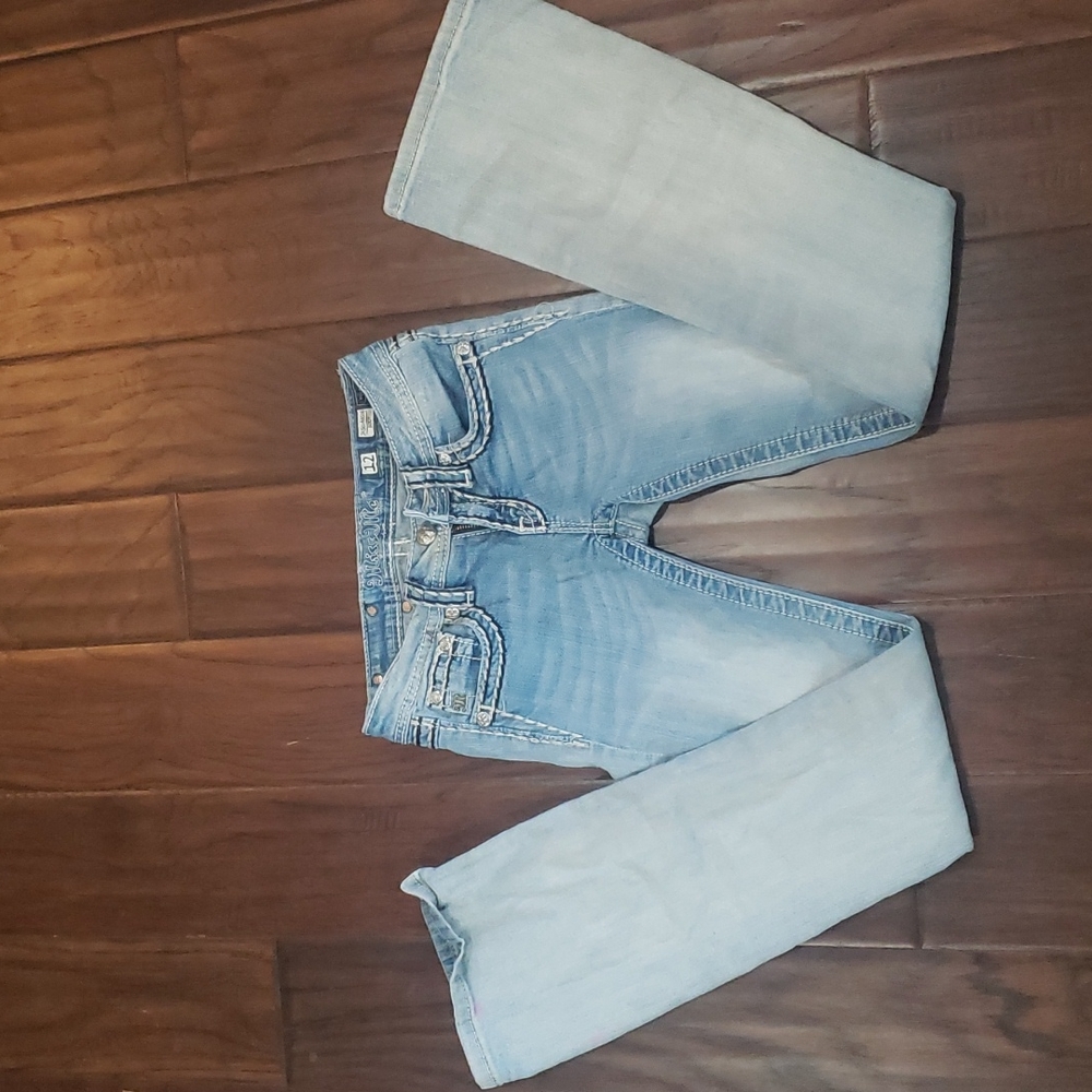 Girls Miss Me bootcut jeans